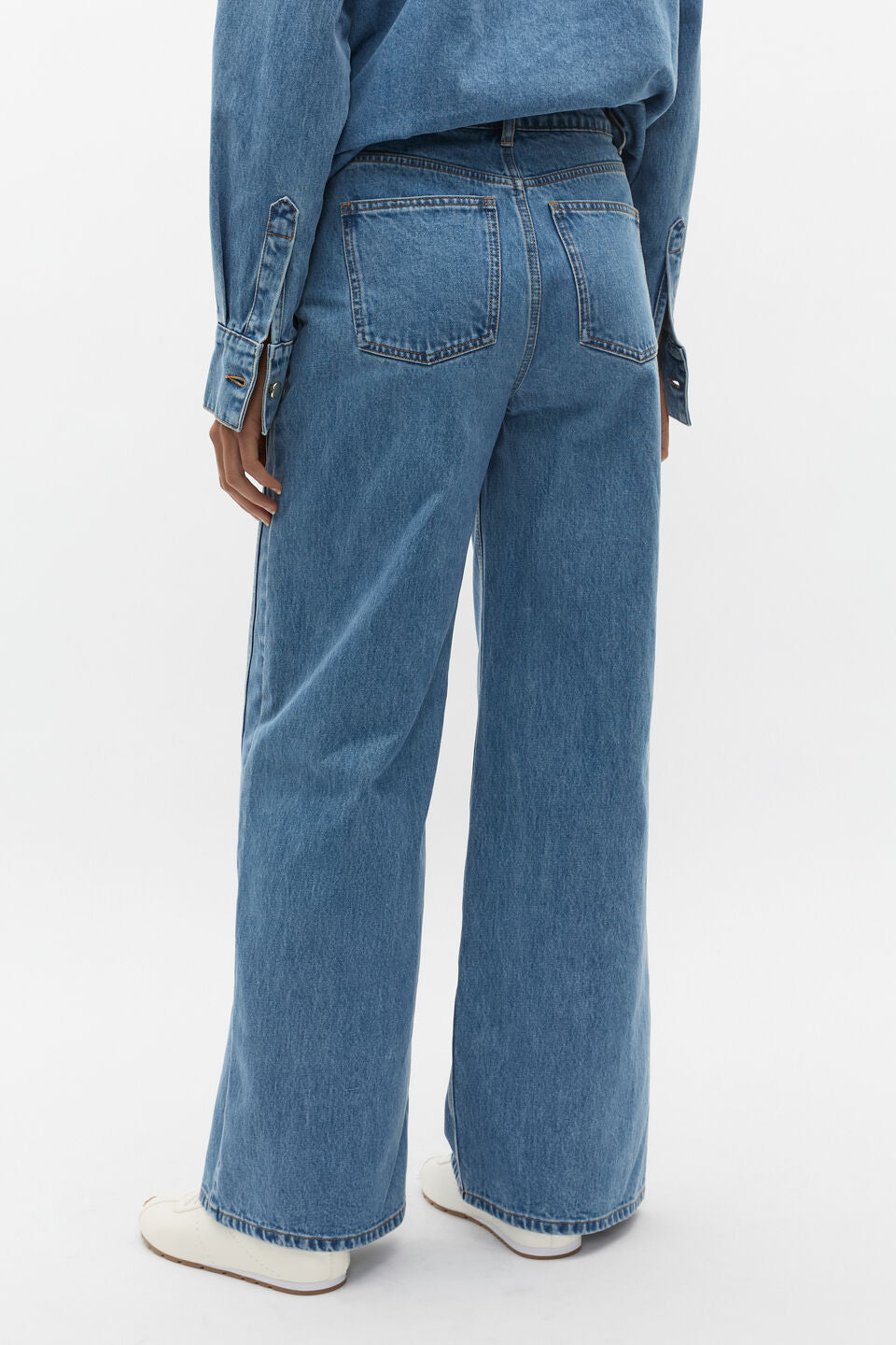 Denim Side Panel Jean