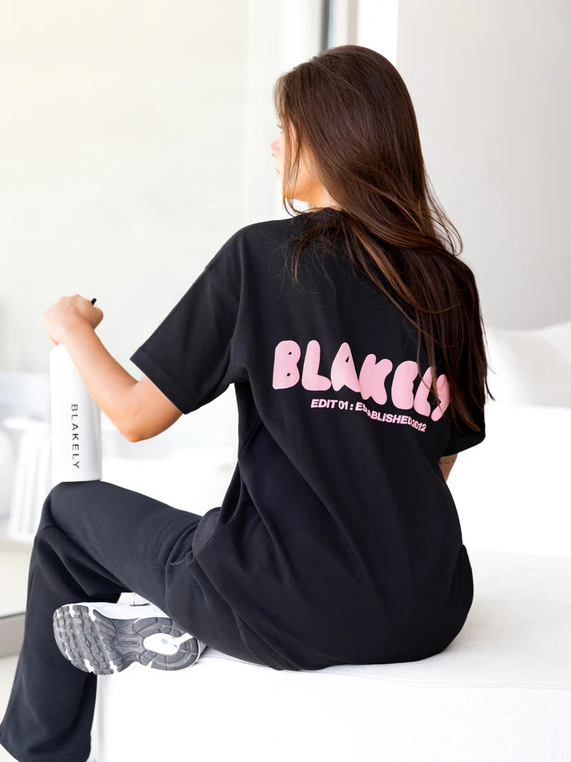 Cloud Print Oversized T-Shirt